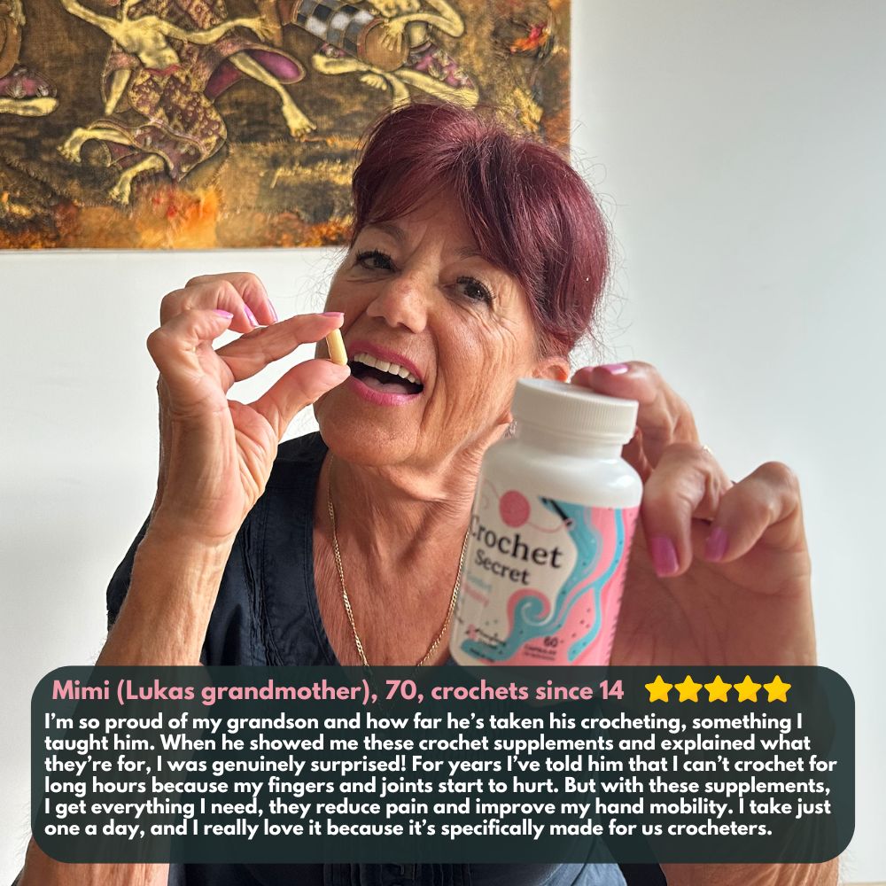 Crochet Secret - The World’s First Supplement Made for Crocheters