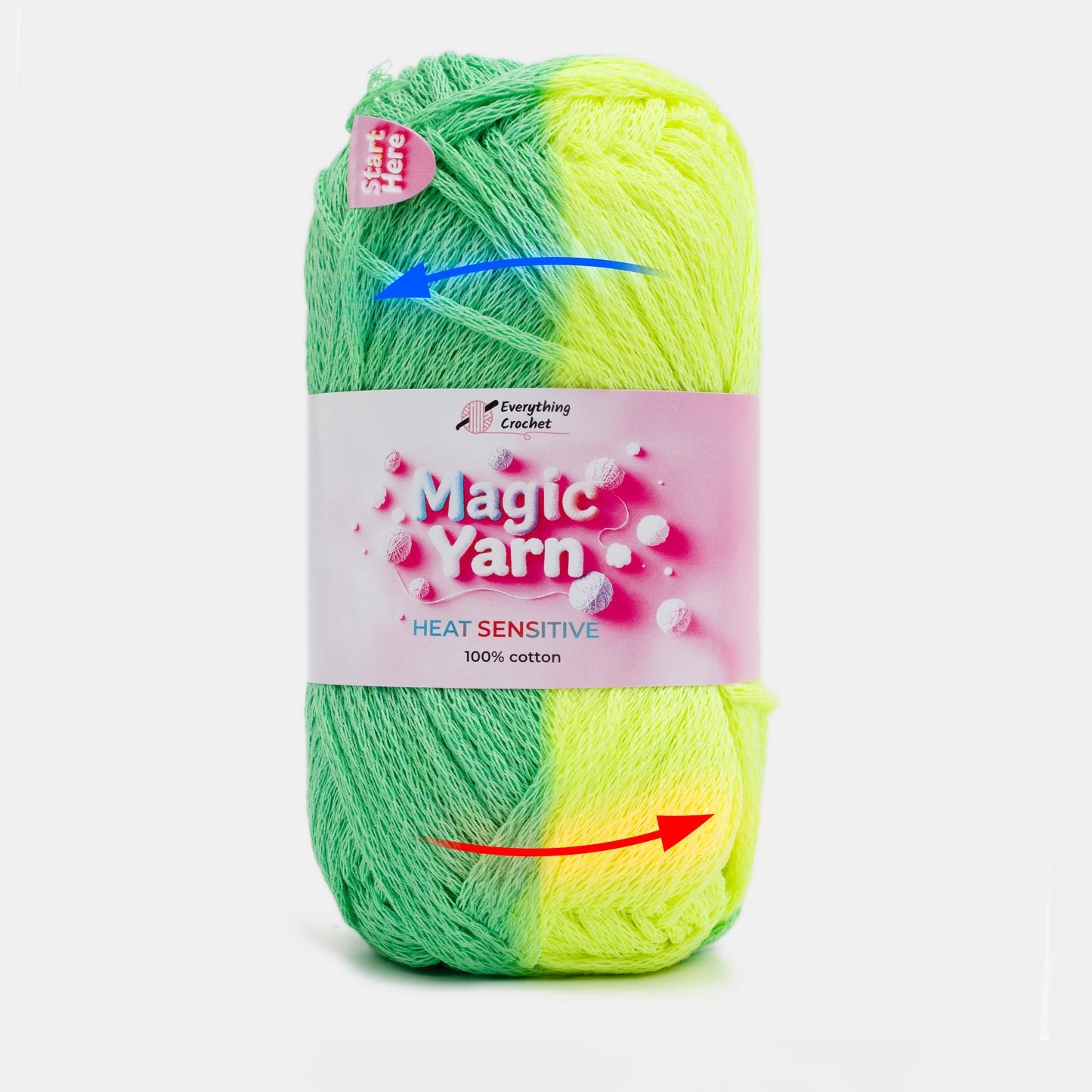 Magic Yarn - 100% Cotton Color Changing Yarn