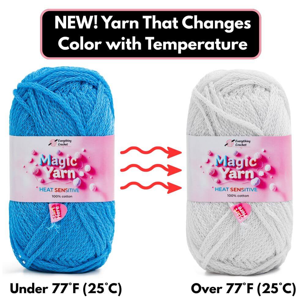 Magic Yarn - 100% Cotton Color Changing Yarn