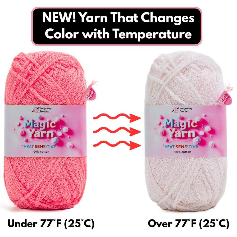Magic Yarn - 100% Cotton Color Changing Yarn