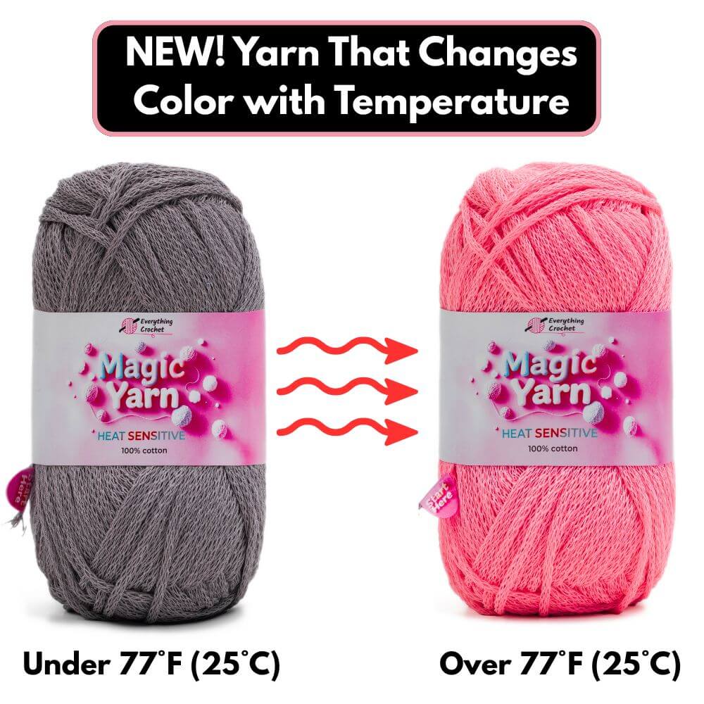 Magic Yarn - 100% Cotton Color Changing Yarn