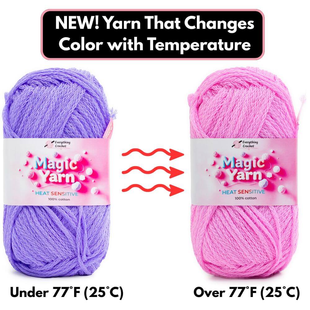 Magic Yarn - 100% Cotton Color Changing Yarn