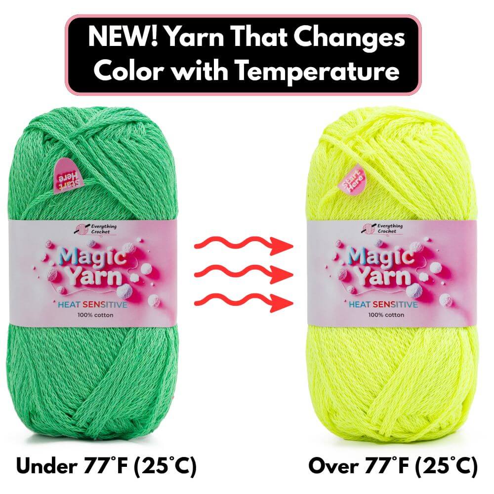Magic Yarn - 100% Cotton Color Changing Yarn