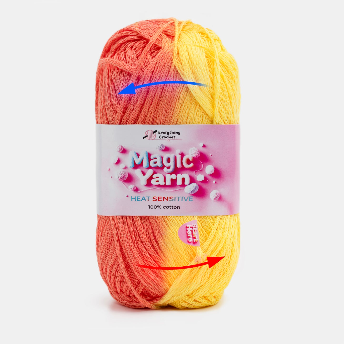 Magic Yarn - 100% Cotton Color Changing Yarn