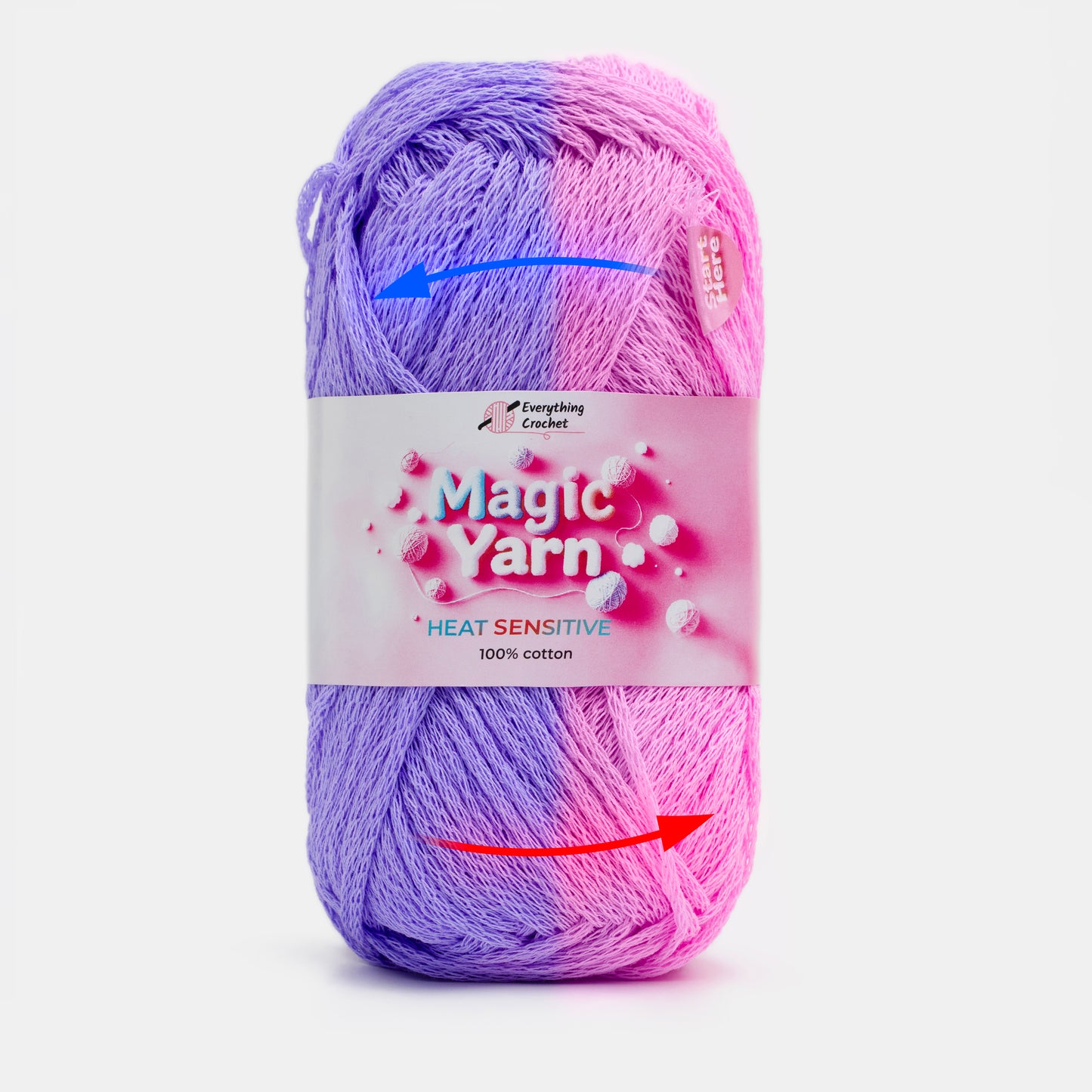 Magic Yarn - 100% Cotton Color Changing Yarn